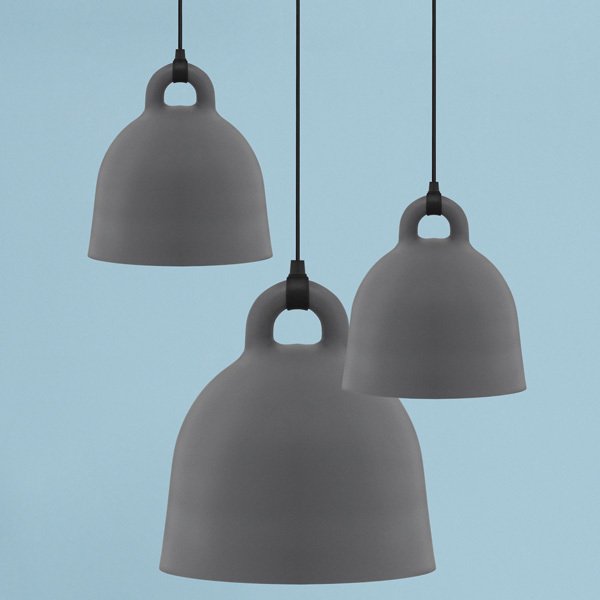 Normann CopenhagenۡBell pendant L, greyץڥȥ饤 졼ʦ550H570mm)