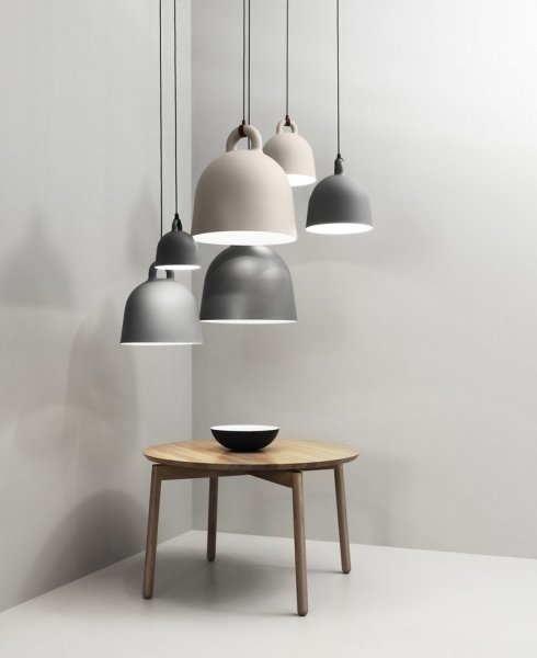 Normann CopenhagenۡBell pendant L, greyץڥȥ饤 졼ʦ550H570mm)