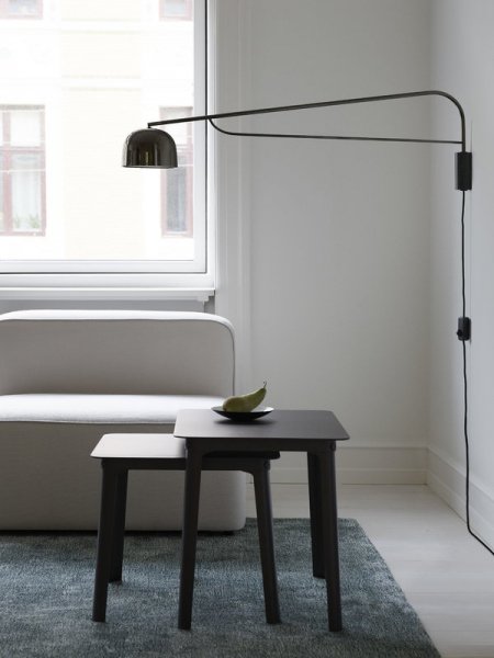 Normann CopenhagenۡGrant wall lamp 111 cm, blackץ饤 ֥åʦ175D1110H320mm