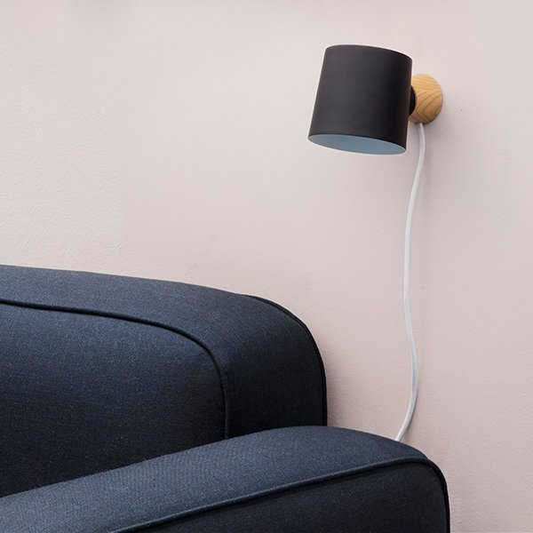 Normann CopenhagenۡRise wall lamp, blackץ饤 ֥åʦ100D170H97mm