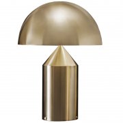 【Oluce】「Atollo 233 table lamp, gold」テーブルランプ ゴールド(Φ500×H700mm)