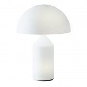 【Oluce】「Atollo 237 table lamp, white」テーブルランプ ホワイト(Φ380×H500mm)