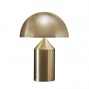 【Oluce】「Atollo 238 table lamp, gold」テーブルランプ ゴールド(Φ250×H350mm)