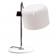 【Oluce】「Coupé 2202 table lamp, white」テーブルランプ ホワイト(Φ230×H400mm)