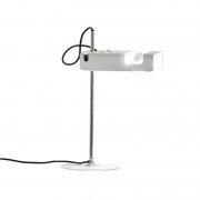 【Oluce】「Spider 291 table lamp, white」テーブルランプ ホワイト(Φ180×H400mm)