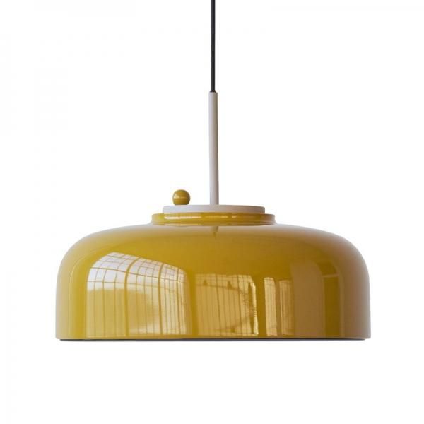 PLEASE WAIT to be SEATEDۡPodgy pendant lamp, turmeric yellowץڥȥ饤3 ʦ420H270mm)