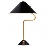 【Pandul】「Table VIP table lamp, black - brass」テーブルランプ ブラック-ブラス(Φ350×H540mm)