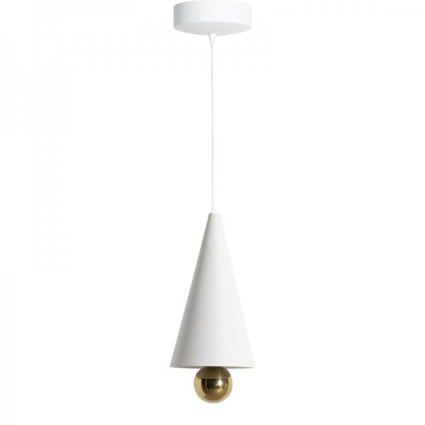 Petite FritureۡCherry LED pendant, small, whiteץڥȥ饤 ۥ磻ȡʦ160H375mm)