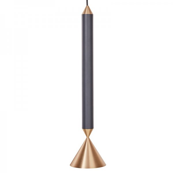 PholcۡApollo 39 pendant, black - polished brassץڥȥ饤 ֥å-ݥå֥饹ʦ125H515mm)