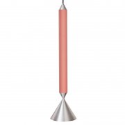 PholcۡApollo 39 pendant, coral pink - polishedץڥȥ饤 ԥ-ݥå奢ߥ˥ʦ125H515mm)