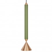 PholcۡApollo 39 pendant, forest - polished brassץڥȥ饤 ե쥹-ݥå֥饹ʦ125H515mm)