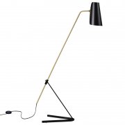 【Sammode】「G21 floor lamp, perforated black」フロアランプ パーフォレーテッドブラック(W370×H1170-1630mm)