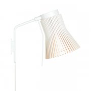 【Secto Design】フィンランド・北欧デザイン照明「Petite 4630 wall lamp」ウォールライト ホワイト（W200×D370×H310mm）