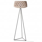【Showroom Finland】「Pilke 60 Tripod floor lamp, birch」フロアランプ バーチ(Φ600×H1650mm)