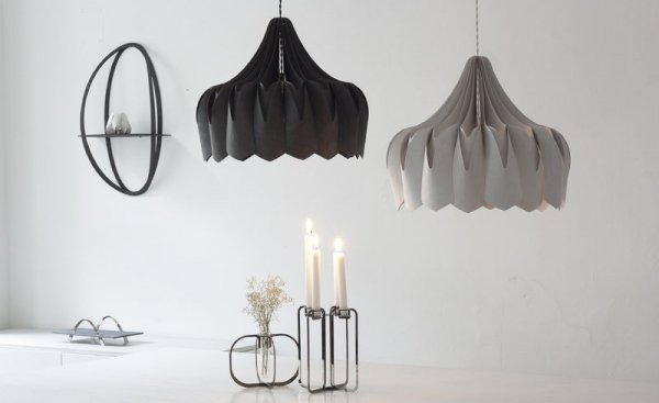 Showroom FinlandۡPioni pendant, large, blackץڥȥ饤  ֥åorۥ磻ȡʦ520H420mm)