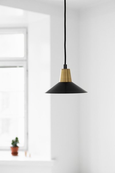 Studio Joanna LaajistoۡEdit pendant lamp, black-brassץڥȥ饤  ֥å-֥饹ʦ200H110mm)