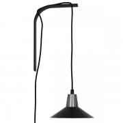 【Studio Joanna Laajisto】 「Edit wall lamp, black-steel」 ウォールライト ブラック-スチール（Φ200×D200×H110mm）