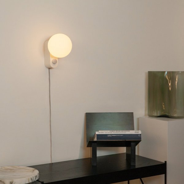 TalaۡAlumina table and wall lamp, chalkץơ֥  եۥ磻(W150D280H240mm)