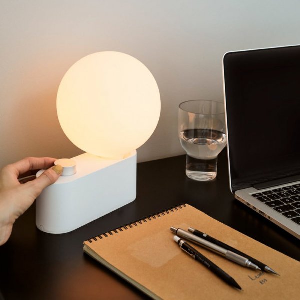 TalaۡAlumina table and wall lamp, chalkץơ֥  եۥ磻(W150D280H240mm)