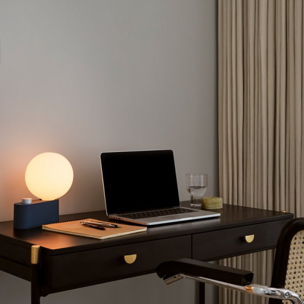 TalaۡAlumina table and wall lamp, saphireץơ֥  ե֥롼(W150D280H240mm)