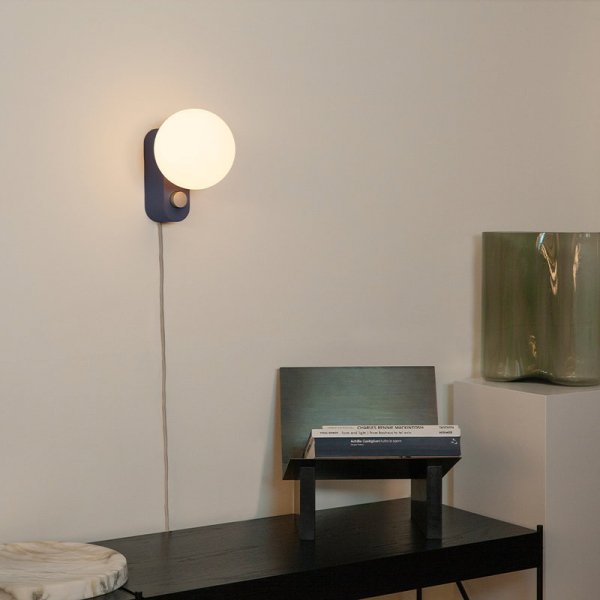 TalaۡAlumina table and wall lamp, saphireץơ֥  ե֥롼(W150D280H240mm)