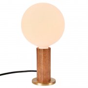 【Tala】「Knuckle table lamp with Sphere IV bulb, walnut」テーブルランプ  ウォールナット(Φ150×H298mm)