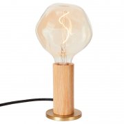 【Tala】「Knuckle table lamp with Voronoi I bulb, oak」テーブルランプ  オーク(Φ125×H298mm)