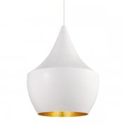 Tom DixonۡBeat Fat LED pendant, whiteץڥȥ饤 ۥ磻ȡʦ240H300mm)