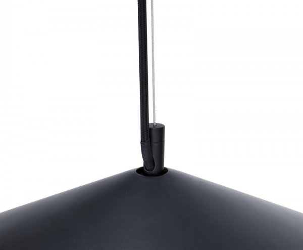 Tom DixonۡBeat Flat LED pendant, blackץڥȥ饤 ֥åʦ600H200mm)