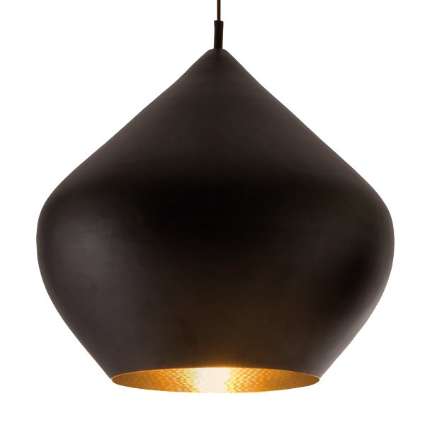 Tom DixonۡBeat Stout LED pendant, blackץڥȥ饤 LED ֥åʦ520H500mm)