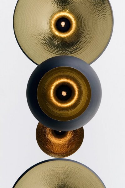 Tom DixonۡBeat Stout LED pendant, brushed brassץڥȥ饤 LED ֥åɥ֥饹ʦ520H500mm)