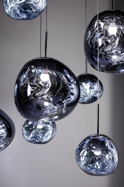 Tom DixonۡMelt Mini pendant, smokeץڥȥ饤 ⡼ʦ270H240mm)