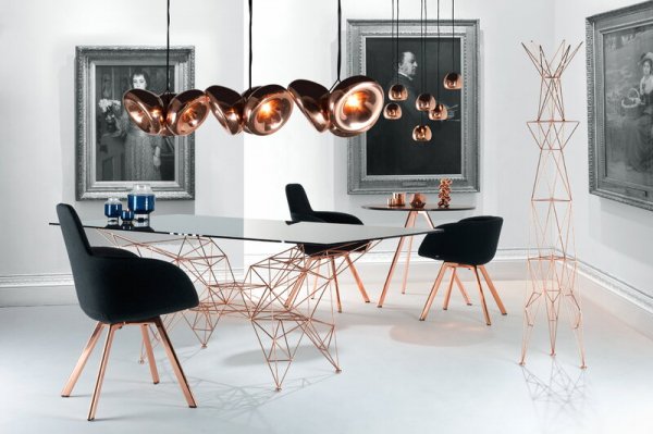 Tom DixonۡVoid LED pendant, copperץڥȥ饤 Ƽʦ300H155mm)