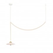 【Valerie Objects】「Ceiling Lamp n5, ivory」デザイン照明 アイボリー（Φ250×D1003×H560mm)