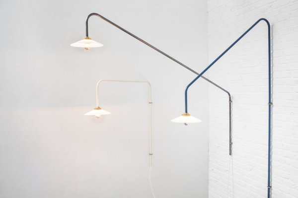 Valerie Objects Hanging Lamp n1, unlacquered steel 饤 ʦ250D1500H1400mm