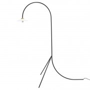 【Valerie Objects】「Standing Lamp n1, black」フロアランプ ブラック(W1000×D1200×H1900mm)