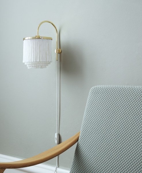 Warm Nordic Fringe wall lamp, cream white ۥƥ饤ʥ饤 ꡼ۥ磻ȡW160D220H230mm