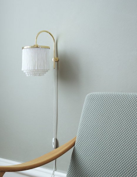 Warm Nordic Fringe wall lamp, cream white ۥƥ饤ʥ饤 ꡼ۥ磻ȡW160D220H230mm