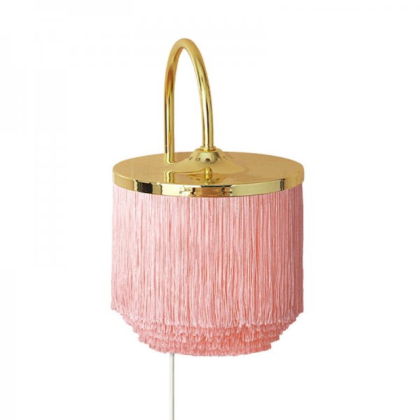 Warm Nordic Fringe wall lamp, pale pink ۥƥ饤ʥ饤 ڡԥ󥯡W160D220H230mm