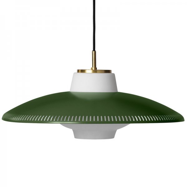 Warm NordicۡOpal Shade pendant, pine greenץڥȥ饤 ѥ󥰥꡼ʦ450H168mm)