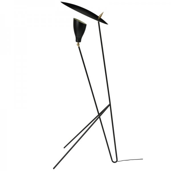 Warm NordicۡSilhouette floor lamp, blackץե ֥å(W450D590H1400mm)