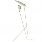 【Warm Nordic】「Silhouette floor lamp, white」フロアランプ ホワイト(W450×D590×H1400mm)