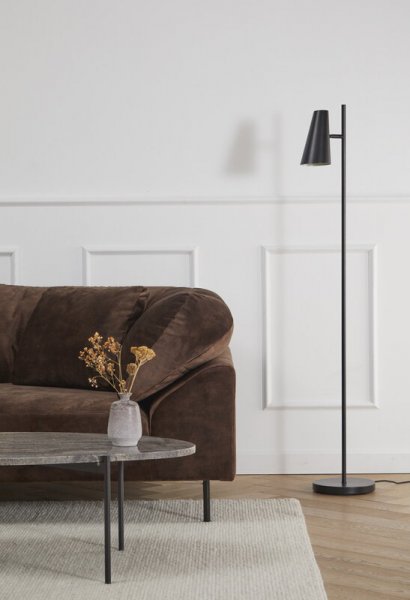 WoudۡCono floor lamp, blackץե ֥å(110D230H1415mm)