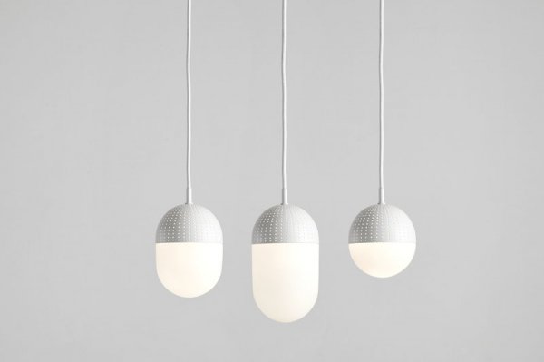 WoudۡDot pendant, L, whiteץڥȥ饤 ۥ磻ȡʦ120H210mm)