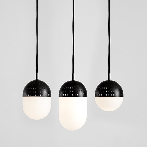 WoudۡDot pendant, M, blackץڥȥ饤 ֥åʦ120H166mm)