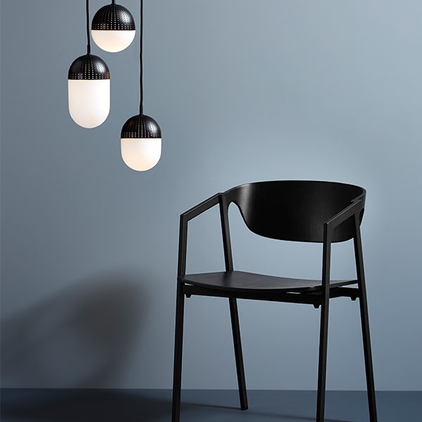 WoudۡDot pendant, M, blackץڥȥ饤 ֥åʦ120H166mm)