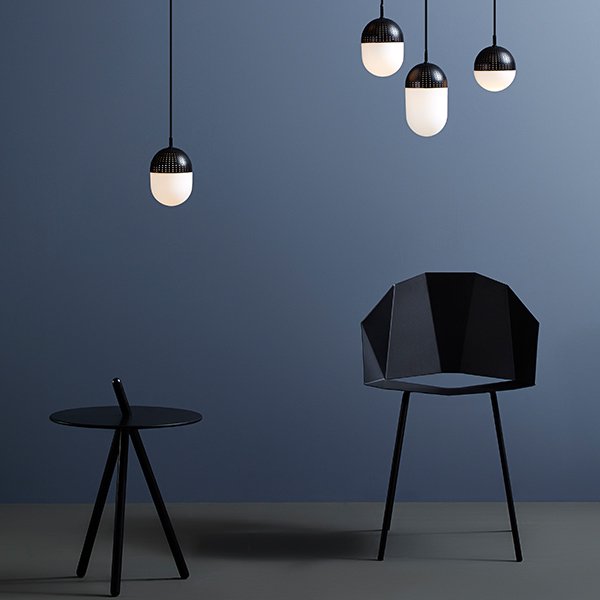 WoudۡDot pendant, M, blackץڥȥ饤 ֥åʦ120H166mm)