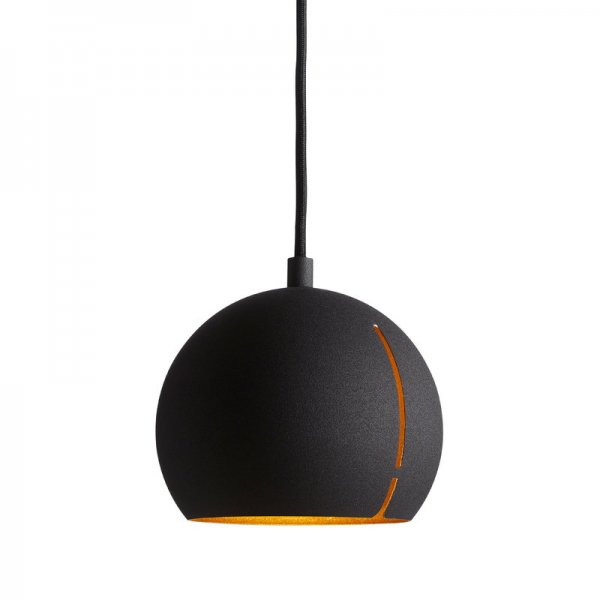 WoudۡGap pendant, round, blackץڥȥ饤 ֥åʦ150H140mm)