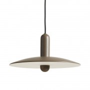【Woud】「Lu pendant, small, taupe」ペンダントライト トープ（Φ330×H220mm)