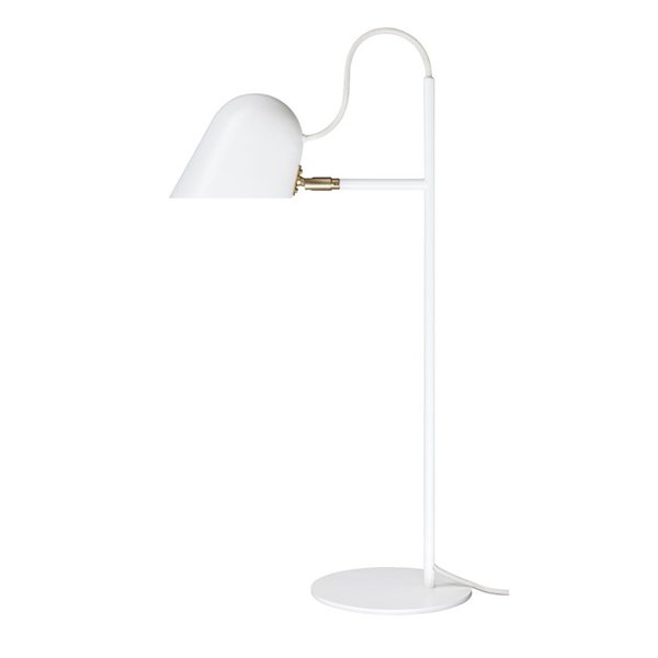 OrsjoۡStreck table lamp, white-brassץơ֥ ۥ磻-֥饹(200D365H605mm)